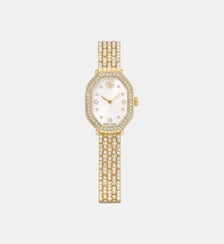 Montre Dextera octagon, Fabriqué en Suisse, Bracelet en métal, Acier inoxydable Swarovski