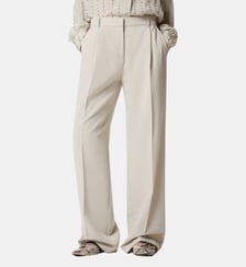 Pantalon fluide à pli marqué Pinko