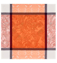 Nappe Escapade Tropicale 100% lin Le Jacquard Francais