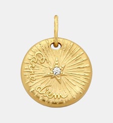 Médaille Or Jaune & Diamant Carpe Diem Arthus Bertrand