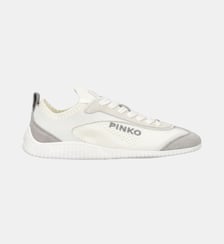 Sneakers légères en maille et microfibre Pinko