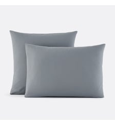 Taie d'oreiller unie en percale de coton, 80 fils La Redoute Interieurs