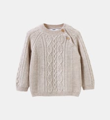 Pull torsadé  en laine Cyrillus