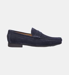 Mocassin boston - cuir velours Fairmount
