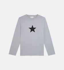 t-shirt en coton sérigraphié Agnès b.
