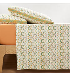 Drap plat en coton lavé La Redoute Interieurs
