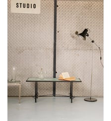 Table basse en métal Donna N°123- Produit chiné Debongout