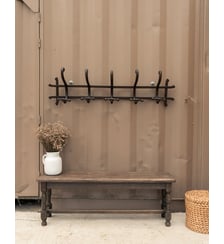 Banc en chêne Antoine N°538- Produit chiné Debongout