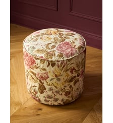 Pouf tapissier à motifs Cyrillus