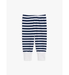 pantalon Turbo rayures 12/12 noir et blanc Agnès b.