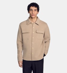 Surchemise en laine Sandro