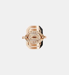 Bague Mini My Way semi pavée et or rose Statement