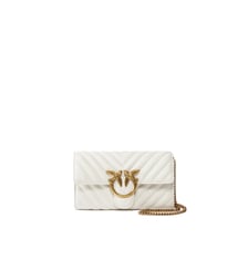 Portefeuille love bag one wallet chevron Pinko
