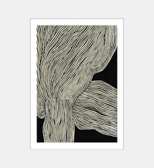 Poster   The Line No 13 - The Poster Club x Rebecca Hein Poster & Frame