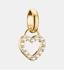 Charm cœur avec zirconia blanc Thomas Sabo