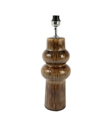 Pied de Lampe Rouca - Marron foncé - 19x19x57cm Light & Living