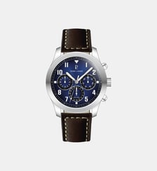 Montre Aviateur Bleu foncé 257H164 Pierre Lannier