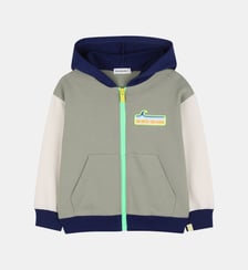Sweat zippé à capuche Billieblush