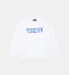 Sweat-shirt col rond avec logo Diesel Kids
