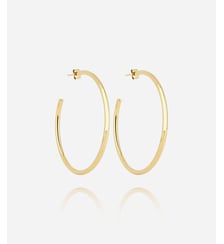 Boucles d'oreilles Favélita  en Acier doré Zag Bijoux