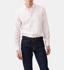 Chemise slim en coton oxford à carreaux col boutonné Gunn unisexe Rodd & Gunn