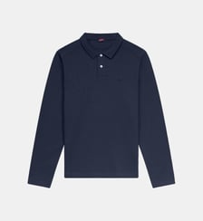 Polo manches longues en coton Carlos Jott