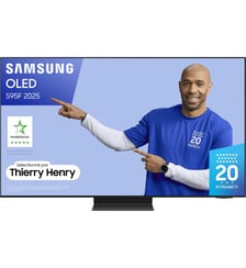 TV OLED TQ83S95F (2025) 83" (209 cm) 4K - Smart TV, anti-reflet Samsung