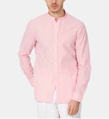 Chemise Davis à rayures rouges coupe droite Atelier Privé