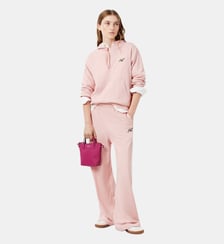 Pantalon de survêtement molleton évasé Lacoste