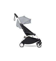 Poussette YOYO² 6+ Stone - cadre blanc Stokke