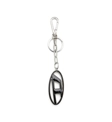 Porte-clés Oval D en métal et résine Diesel
