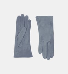 Gants Inès Sued Femme Cuir Doublés Cachemire Agnelle