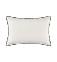 Housse de coussin NINO  Lin lavé à finition point de feston Madura