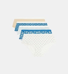 Lot de 5 Shorties Les Pockets Coton Dim