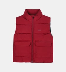 Veste en duvet sans manches BOSS Kidswear