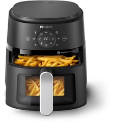 Airfryer NA211/00 friteuse sans huile avec fenêtre de cuisson Noir/Argent, Série 2000 3.2L Philips