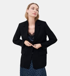 Veste voltigepl - Motif uni - Polyester Caroll