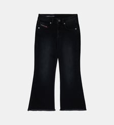 Jeans bootcut noir dégradé - D-Prilla Diesel Kids