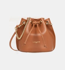 Petit sac bourse Alba Double en cuir Lancaster