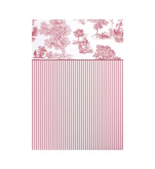 Drap plat percale de coton Garnier Thiebaut