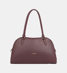 Grand sac à main bowling Donna Bow en cuir Lancaster