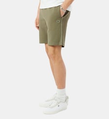 Short regular fit molleton bandes siglées Lacoste