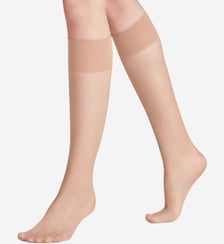 Mi-Bas Pure Matt 20 Fibre artificielle Transparent Falke