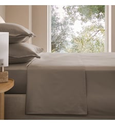 Drap plat en satin de coton 200 fils AM.PM