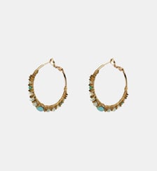 Boucles d'oreilles larges créoles   - Iancura Satellite