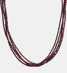 Pendentif plaqué or jaune avec cristaux violets Aristocrazy