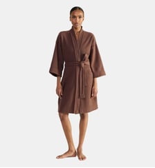 Kimono court col kimono en polaire Laurence Tavernier