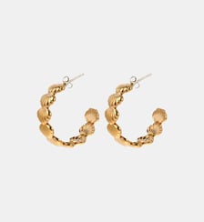 Boucles d'oreilles créoles coquillages SUZELLE Hipanema