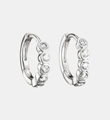Créoles avec zirconia blanche Thomas Sabo