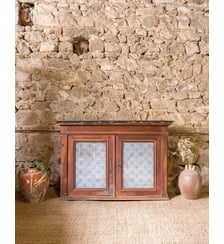 Buffet vitré en bois Gilbert N°1889- Produit chiné Debongout